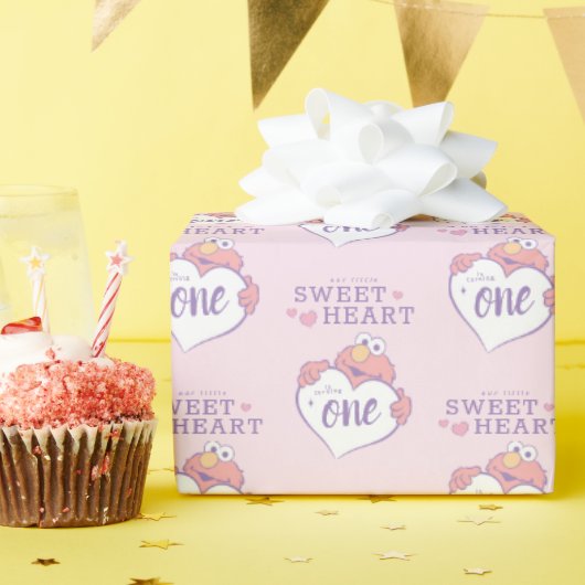 Elmo Verjaardag Liefje Cadeaupapier (Verjaardagsfeest)