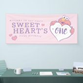 Elmo Verjaardag Valentijn Spandoek (Beurs)