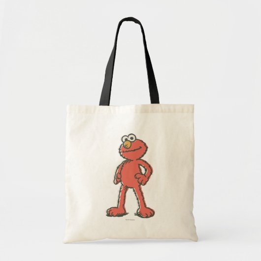 Elmo Vintage Tote Bag (Voorkant)