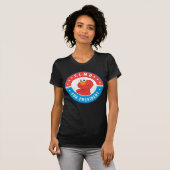 Elmo voor President Badge T-shirt (Voorkant volledig)