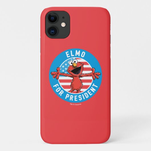 Elmo voor President - vlag Case-Mate iPhone Case (Achterkant)