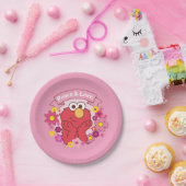 Elmo | Vrede en liefde Papieren Bordje (Feest)