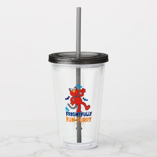 Elmo | Vreselijk leuk & Furry Acryl Drinkbeker (Voorkant)