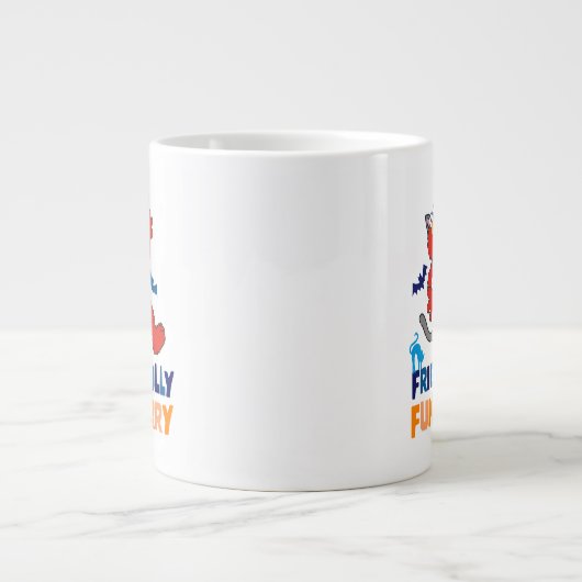 Elmo | Vreselijk leuk & Furry Grote Koffiekop (Voorkant)