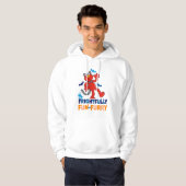 Elmo | Vreselijk leuk & Furry Hoodie (Voorkant volledig)