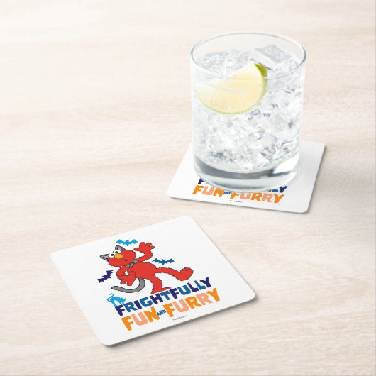 Elmo | Vreselijk leuk & Furry Kartonnen Onderzetters (Insitu)