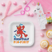 Elmo | Vreselijk leuk & Furry Papieren Bordje (Feest)