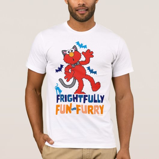 Elmo | Vreselijk leuk & Furry T-shirt (Voorkant)