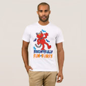 Elmo | Vreselijk leuk & Furry T-shirt (Voorkant volledig)