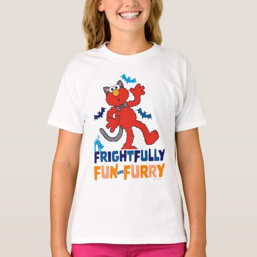 Elmo | Vreselijk leuk & Furry T-shirt (Voorkant)