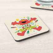 Elmo | Vrolijk en helder Bier Onderzetter (Linkerzijde)