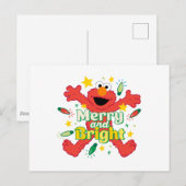 Elmo | Vrolijk en helder Briefkaart (Voorkant / Achterkant)