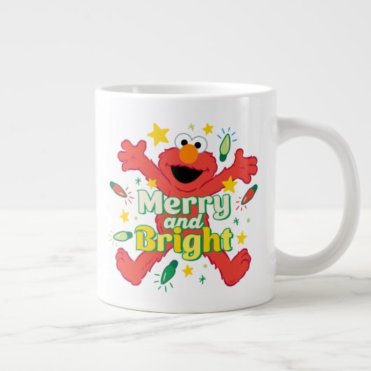 Elmo | Vrolijk en helder Grote Koffiekop (Rechts)
