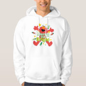 Elmo | Vrolijk en helder Hoodie (Voorkant)