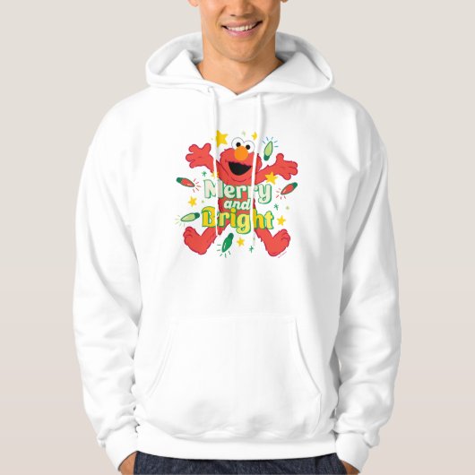 Elmo | Vrolijk en helder Hoodie (Voorkant)