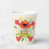 Elmo | Vrolijk en helder Papieren Bekers (Links)