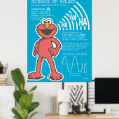 Elmo - Wetenschap van geluid Poster (Thuiskantoor)