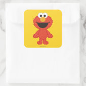 Elmo Wol Stijl Vierkante Sticker (Tas)