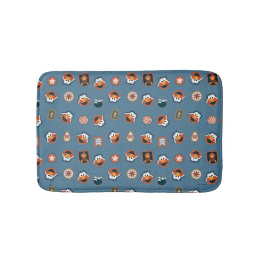 Elmo Woodland Explorer Pattern Badmat (Voorkant)