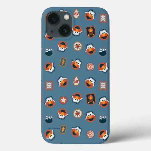 Elmo Woodland Explorer Pattern Case-Mate iPhone Case (Achterkant)