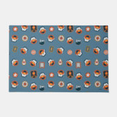 Elmo Woodland Explorer Pattern Deurmat (Voorkant)