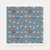 Elmo Woodland Explorer Pattern Servet (Voorkant)