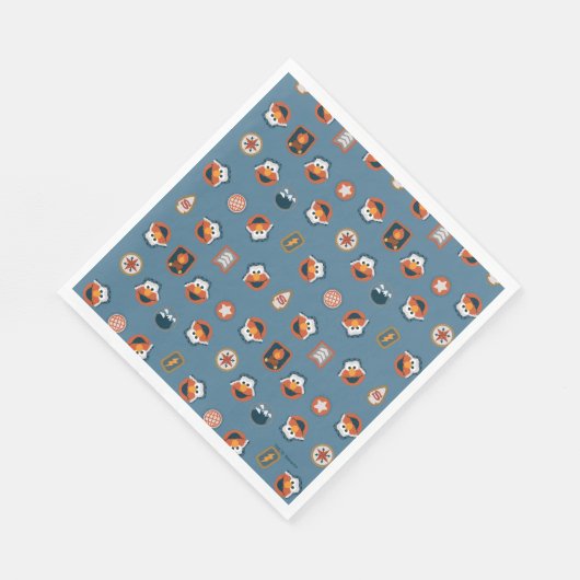 Elmo Woodland Explorer Pattern Servet (Hoek)