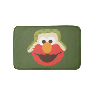 Elmo Woodland Face Badmat