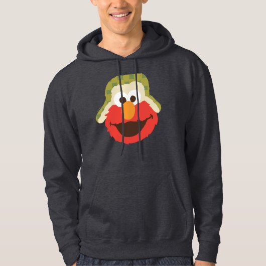 Elmo Woodland Face Hoodie (Voorkant)