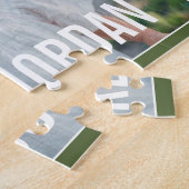 Elmo Woodland Face | Jouw namen toevoegen Legpuzzel (Zijkant)