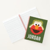 Elmo Woodland Face | Jouw namen toevoegen Notitieboek (Binnen)