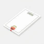 Elmo Woodland Face | Jouw namen toevoegen Post-it® Notes (Schuin)