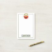 Elmo Woodland Face | Jouw namen toevoegen Post-it® Notes (Op bureau)