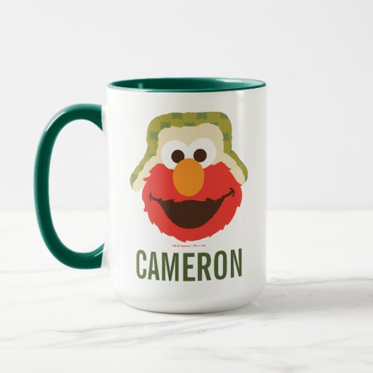 Elmo Woodland Face Mok (Links)