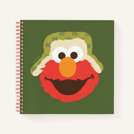Elmo Woodland Face Notitieboek (Voorkant)