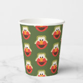 Elmo Woodland Face Papieren Bekers (Achterkant)