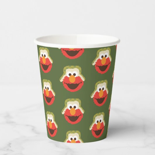 Elmo Woodland Face Papieren Bekers (Links)