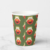Elmo Woodland Face Papieren Bekers (Rechts)