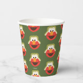 Elmo Woodland Face Papieren Bekers (Voorkant)
