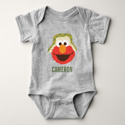 Elmo Woodland Face Romper (Voorkant)