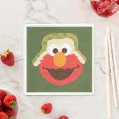 Elmo Woodland Face Servet (Insitu)