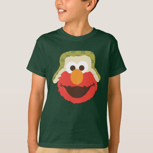 Elmo Woodland Face T-shirt (Voorkant)