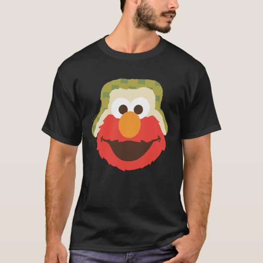 Elmo Woodland Face T-shirt (Voorkant)