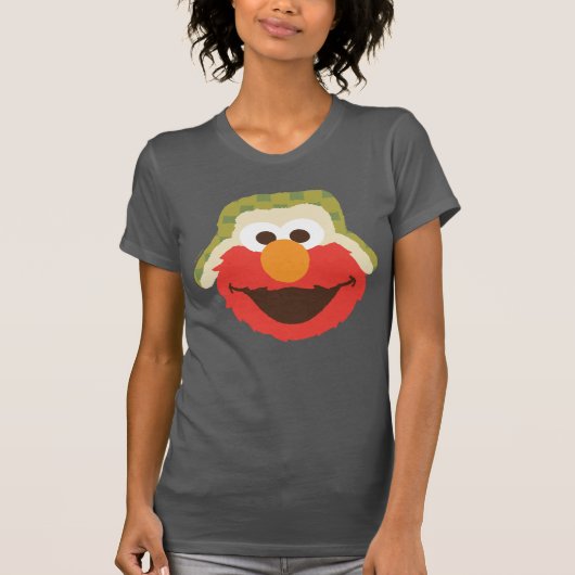 Elmo Woodland Face T-shirt (Voorkant)