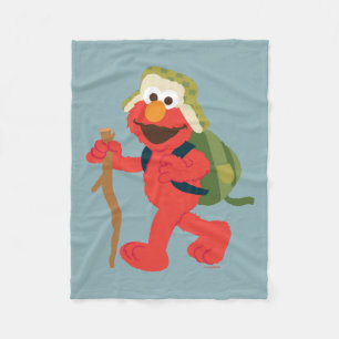 Elmo Woodland Hike Fleece Deken