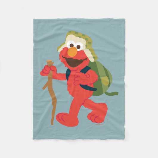 Elmo Woodland Hike Fleece Deken (Voorkant)