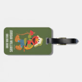 Elmo Woodland Hike | Je gegevens toevoegen Bagagelabel (Achterkant horizontaal)