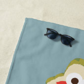 Elmo Woodland Hike | Jouw namen toevoegen Strandlaken (In situ)