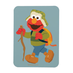 Elmo Woodland Hike Magneet