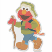 Elmo Woodland Hike Sticker (Voorkant)